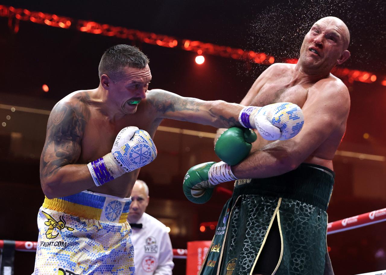 Usyk vs Fury 2: David Allen drops Johnny Fisher only to lose